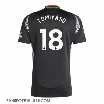 Arsenal Takehiro Tomiyasu #18 Tricou Fotbal Replică 2024-25 Barbati Deplasare